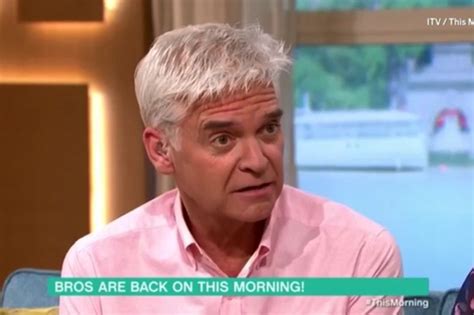 This Mornings Phillip Schofield Says Bros Almost Got Him Arrested