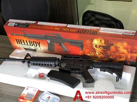 Hellboy M4 Co2 Bb Rifle Table Top Honest Review By Airsoft Gun India