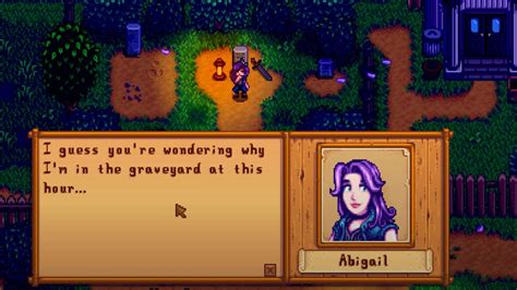 stardew valley get every abigail heart event
