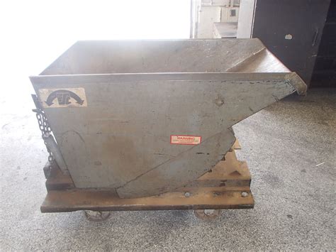 Earl Soesbe Co 13 Cubic Yard Scrap Hopper Mn Hd 033 Btm Industrial