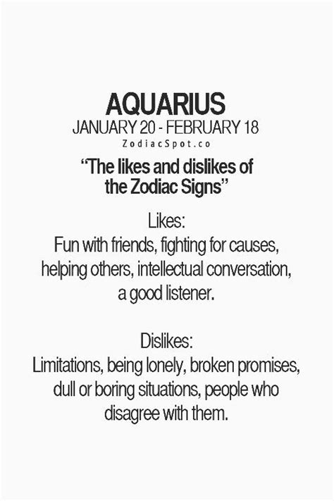 Likes And Dislikes Of Aquarius Aquarius Life Aquarius Truths