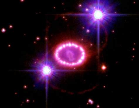 Supernova Spews Its Guts Across Space Universe Today