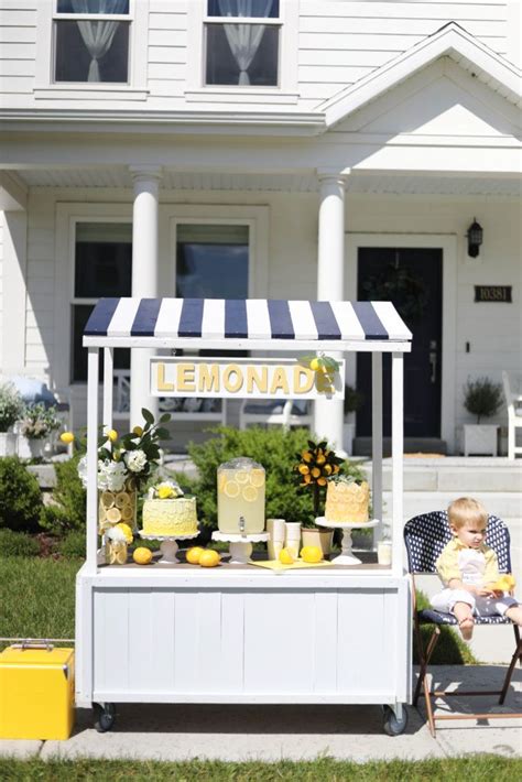 the most adorable summer ready diy multi use lemonade stand lemonade stand diy lemonade