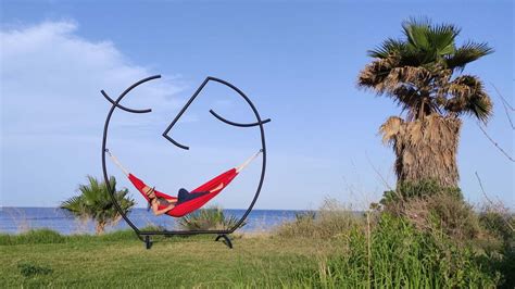 smiling hammocks and artistic swings fun kinetic sculptures by geometrie da compagnia designs