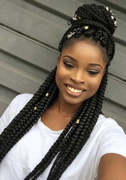 Your own natural hair is protected when covered and braided into these beautiful poetic justice braids, and gives your hair a rest from sun and element damage, as well as overstepping and using heated styling tools. 51 Hot Poetic Justice Braids Styles | Page 5 of 5 | StayGlam