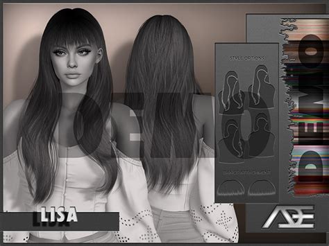 Second Life Marketplace Ade Lisa Hairstyle Demo