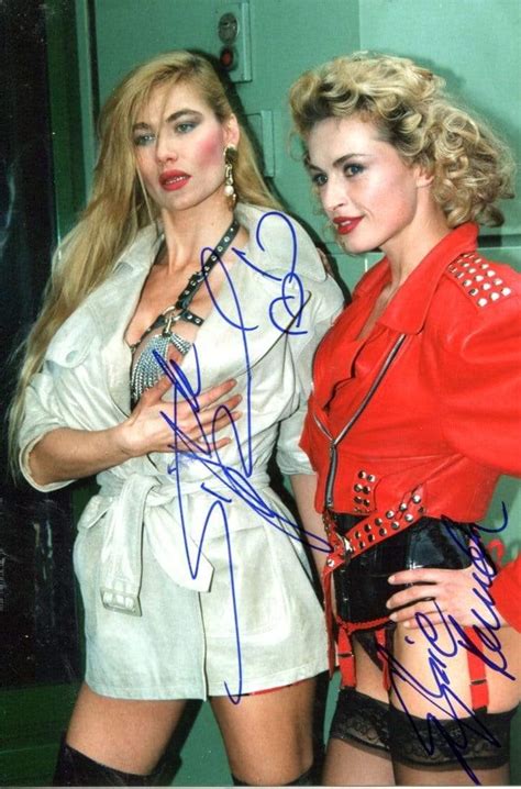 Sibylle And Sylvie Rauch And Rauch Autograph Signed Photograph By Rauch Sibylle And Rauch Sylvie