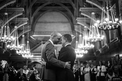 Harvard University Memorial Hall Wedding Photos Same Sex Wedding
