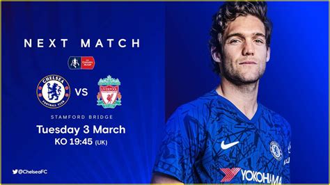 Chelsea Vs Liverpool Fa Cup Fifth Round Live Streaming Teams Time