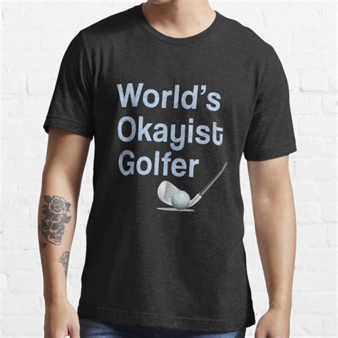 Funny Mens And Womens Golf T Worlds Okayist Golfer T Shirt For Sale