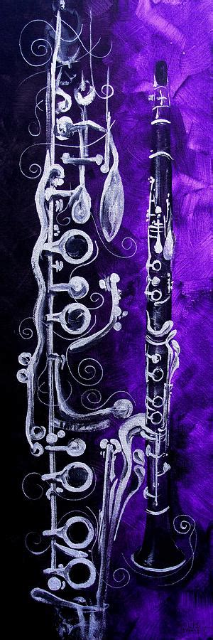 Abstract Clarinet Painting By J Vincent Scarpace Fine Art America