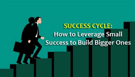 Success Cycle How To Leverage Small Success To Build Bigger Ones