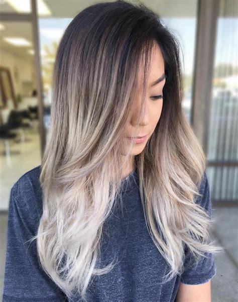 Brunette to platinym blonde ombre� if you have completely fallen in love with the concept of balayage hair color, but are unsure if you can pull off this trendy. 20 Natural-Looking Brunette Balayage Styles - Trubridal ...