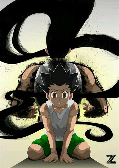 Gon's transformation is the result of a powerful nen condition. Gon Transformation | Anime Amino