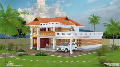 Houses Wallpapers Villa Designs Homes 2700 Kerala