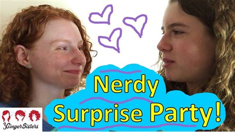 How To Throw A Nerdy Party 3 Ginger Sisters Youtube