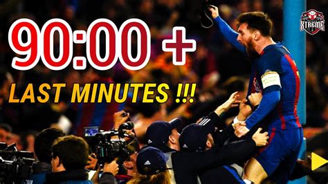 Top 10 Legendary Last Minutes Goals In Football Made The Commentaries Go Crazy Part 1 Youtube