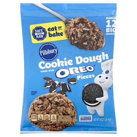 No food product can be guaranteed safe for every individual's needs. Save on Pillsbury Eat or Bake Cookie Dough Oreo Cookie ...