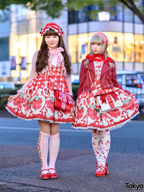 Strawberry Lolita Street Styles In Harajuku W Angelic Pretty Baby The