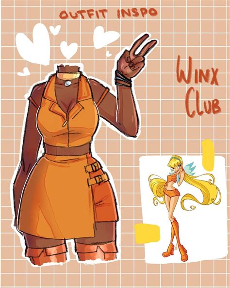 Soph Dtiys And Comms On Instagram Winx Club Outfit Inspo Stella 💓