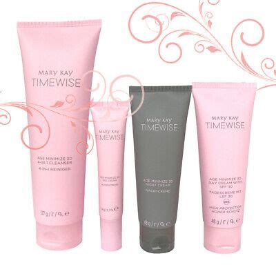 There are only 4 simple steps that you need to follow day and night. Mary Kay TimeWise Miracle Age Minimize 3D Collection Alle ...