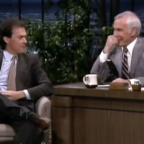 Michael Keaton Makes Hands Down The Wildest Entrance On Johnny Carson
