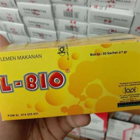 Jual Original Produk L Bio Isi 30sachet Di Seller Salam Sehat Pal