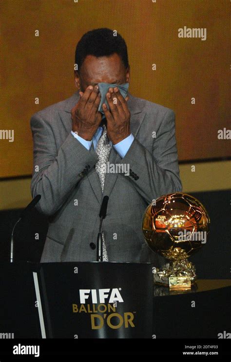 Brazilian Football Legend Pele Cries As He Receives An Honorary Fifa