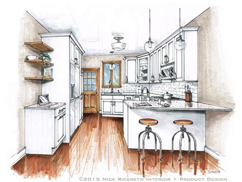 Recent Projects And Renderings Interior Design Kitchen Modern