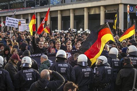 Photos New Years Eve Assaults Spark Anti Immigrant Protests In Germany Pegida Cologne Nbc