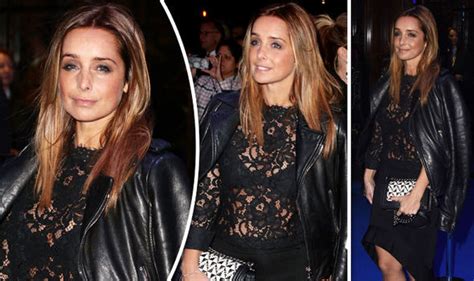Louise Redknapp Oozes Sex Appeal As She Flashes Bra In Sheer Lace Top