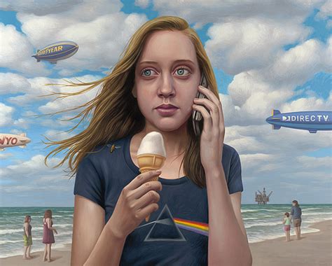 Alex Gross Has Been Busily Painting Wired