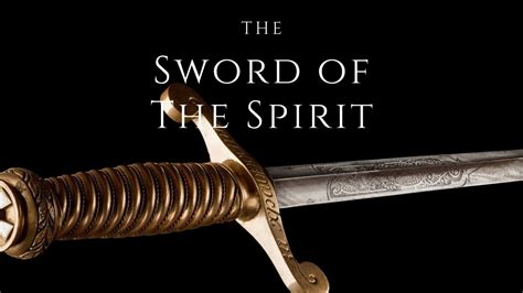 The Sword Of The Spirit By Pastor Rob Rorie Youtube