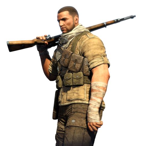 Sniper Elite 3 Render