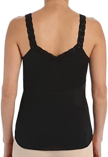Shadowline Camisole With Stretch Lace Straps At Amazon Womens Clothing