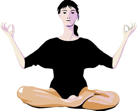 Yoga Woman Practice Free Vector Graphic On Pixabay