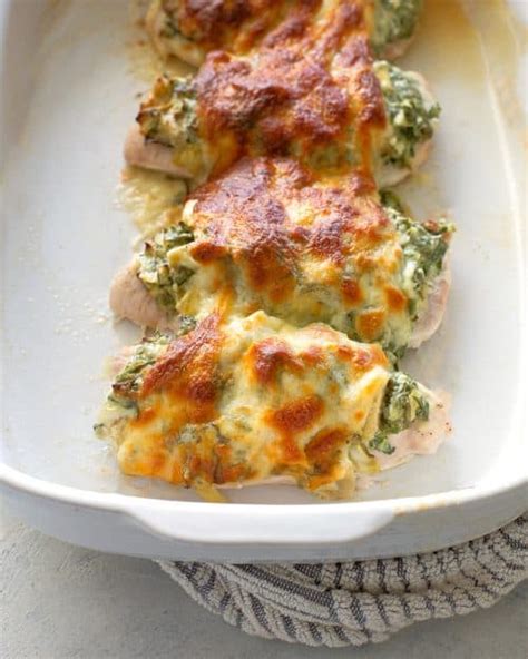 Creamy Spinach Artichoke Chicken The Girl Who Ate Everything