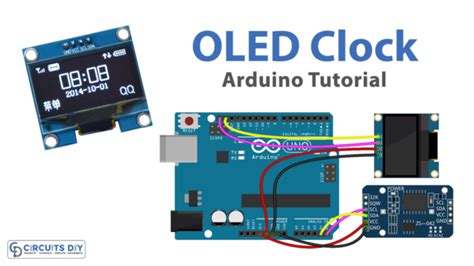 Ssd Oled Clock Arduino Tutorial