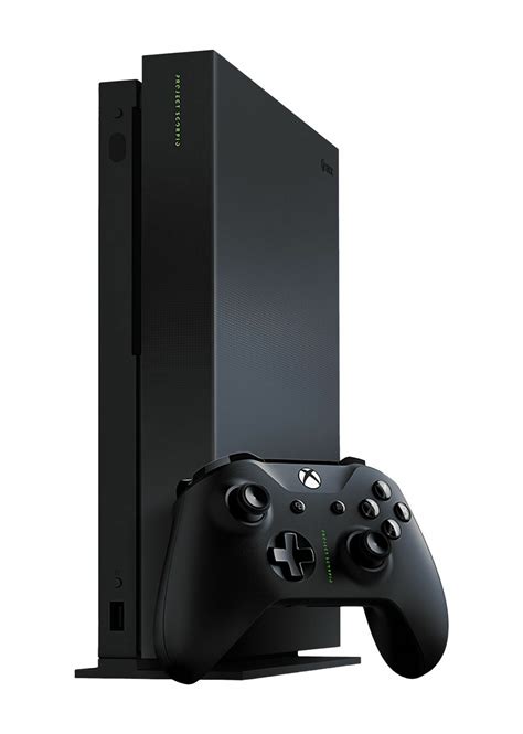 Microsoft Xbox One X Project Scorpio Edition 1tb Console Black No