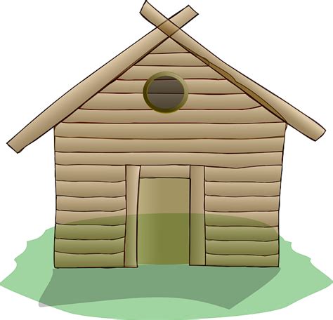 House Log Cabin Computer Icons Clip Art Building Silhouette Png