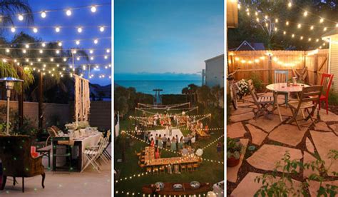 26 Breathtaking Yard And Patio String Lighting Ideas Will