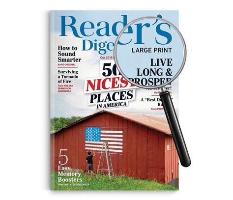 Subscribe To Readers Digest Large Print