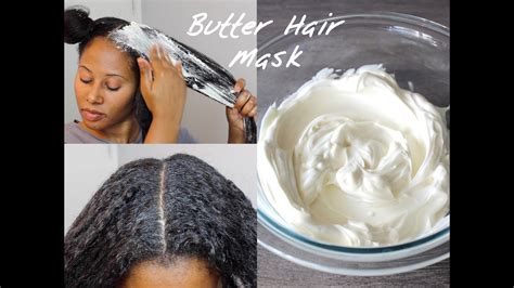 Black hair, due to its dry condition requires special care. INSANE HAIR GROWTH | Butter Hair Mask - YouTube