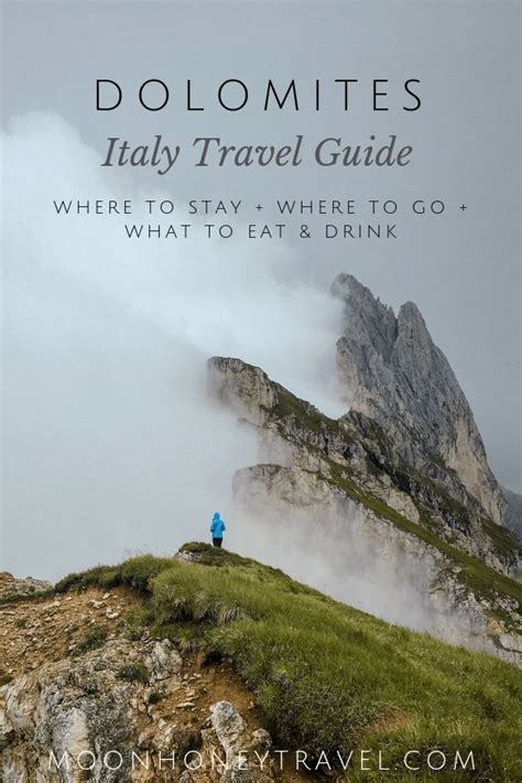 The Dolomites Travel Guide Map Moon And Honey Travel Dolomites