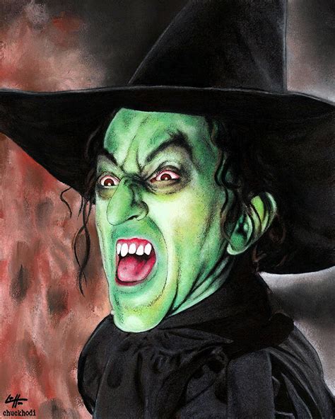 Wicked Witch Of The West Magaret Hamilton Wizard Of Oz Miss Etsy