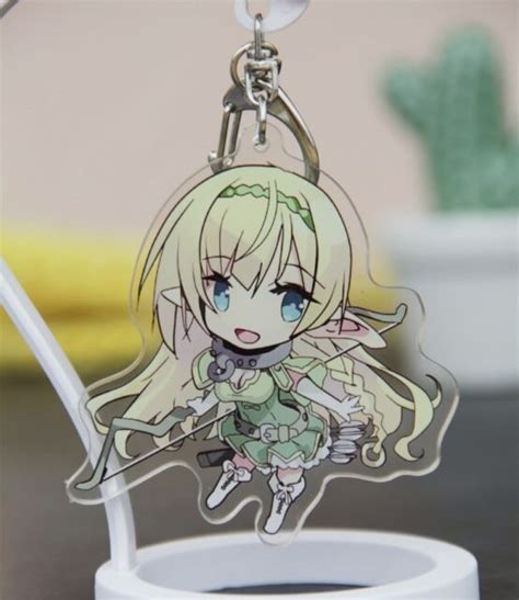 Anime How Not To Summon A Demon Lord Galeu Rem Shera Acrylic Keychain