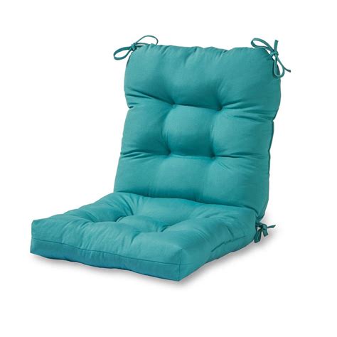 Greendale Home Fashions Solid Teal Outdoor Dining Chair