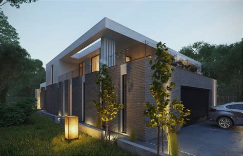 Modern Brick Home Ideas Photo Gallery Architecture Plans