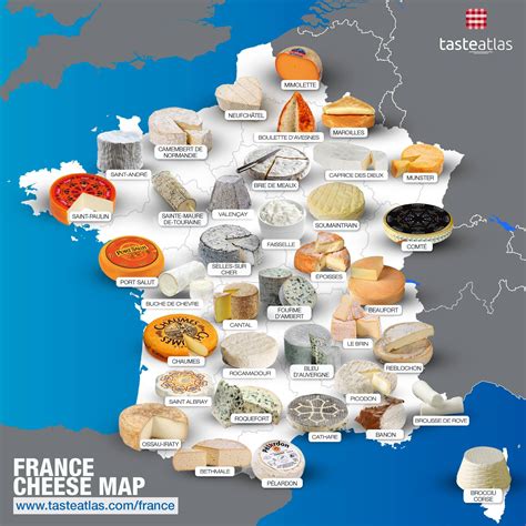 Tasteatlas 🇫🇷 French Cheese Map Discover Even More