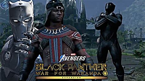 Marvels Avengers Game New Black Panther Suit Wakanda Forever Emote